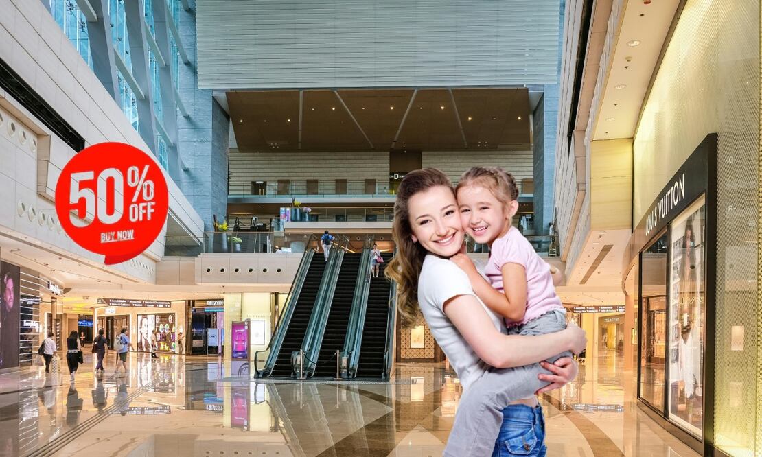 Centros comerciales de Puebla ofrecen descuentos por el Día de las Madres | Foto: Producción El Universal