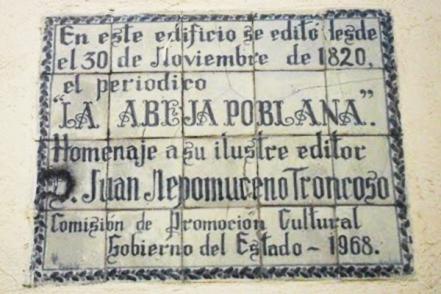​La Abeja Poblana, el primer periódico de la ciudad de Puebla