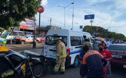 Ordenan revisión del transporte público tras carambola en Bulevar Norte