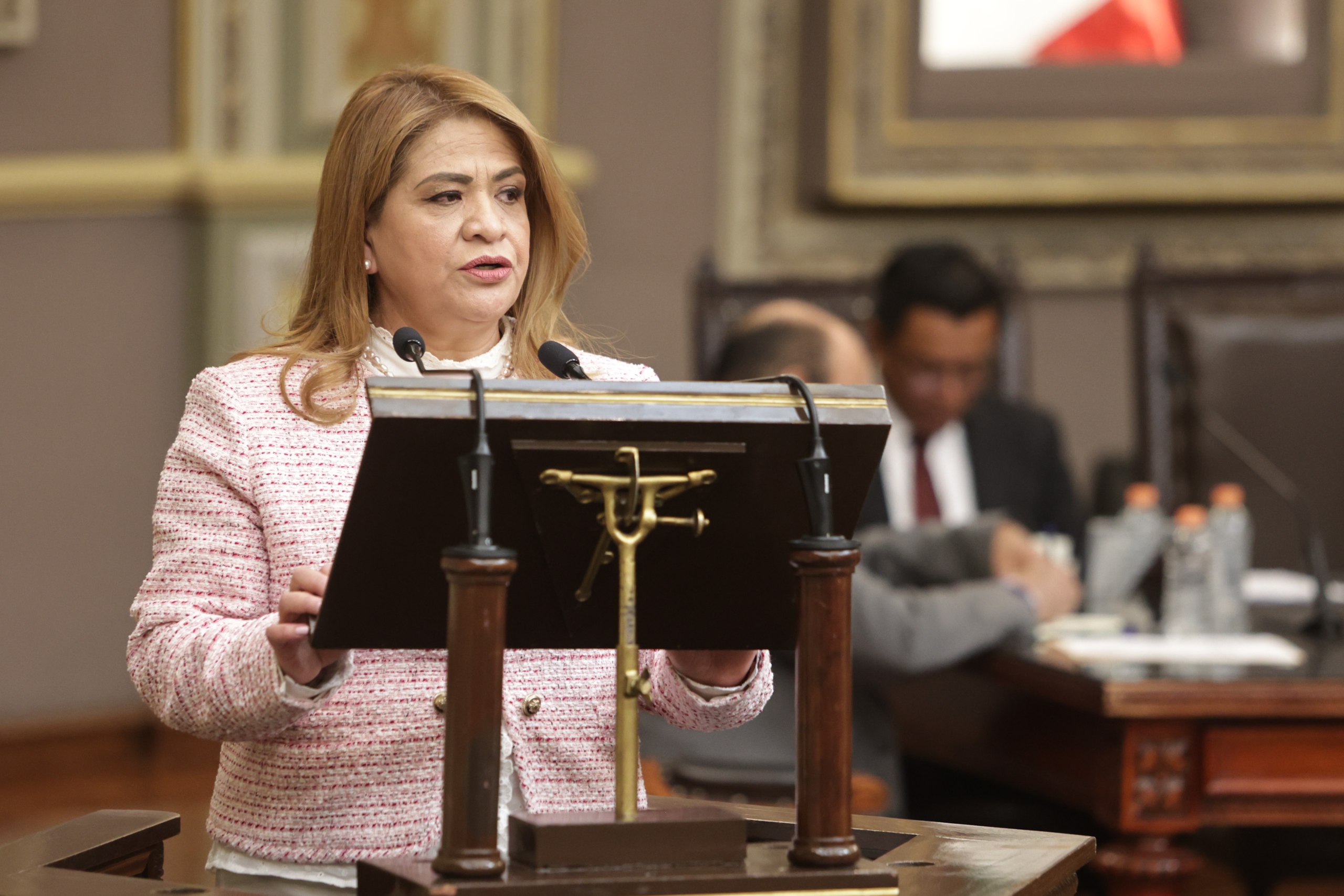 La secretaria Josefina Morales informó las acciones que realizó por el boquete financiero | Es Imagen