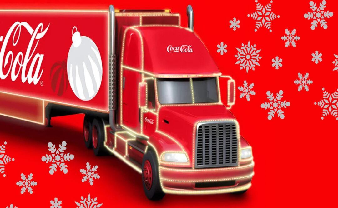 La Caravana Coca-Cola 2024 será el miércoles 4 de diciembre en Puebla | Foto: Coca - Cola y Pixabay