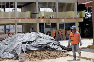 Regreso a clases Puebla. Rehabilitan 40% de 480 escuelas