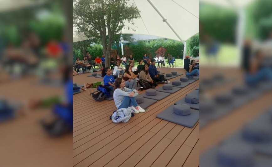 Sergio Stern presentó “El Cuenco Vacío” en el Tec de Monterrey | Alejandro Villegas para El Universal Puebla