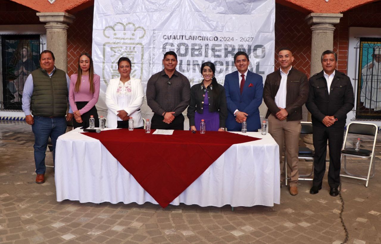Omar Muñoz garantiza el respeto a los derechos de los ciudadanos de Cuautlancingo