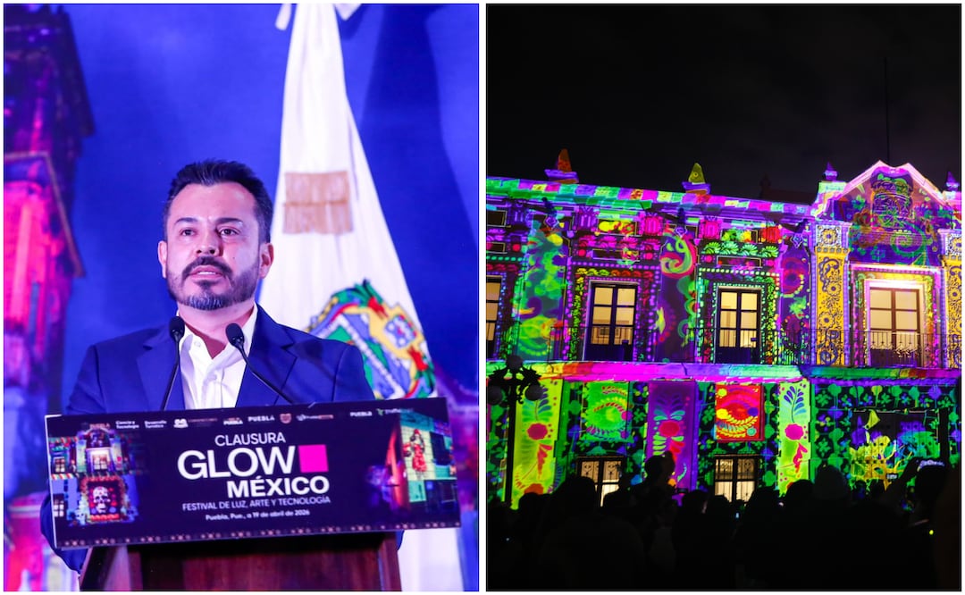 Glow Puebla supera récord de visitas, recibió a 800 mil espectadores | Foto: Gobierno de Puebla.
