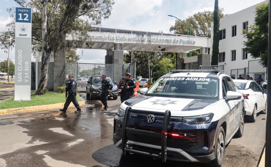 Autoridades reforzaron seguridad en la BUAP ante amenazas de incel | Foto: EsImagen