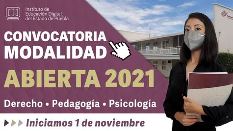 Convocatoria para estudiar Derecho en sistema abierto. Lo que debes saber