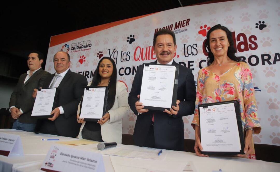 Ignacio Mier Velazco sumó a organizaciones animalistas a su proyecto | Foto: Agencia Es Imagen para El Universal Puebla