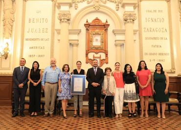 Distinguen a Mariana Wenzel González con el Premio Municipal “Natalia Serdán”