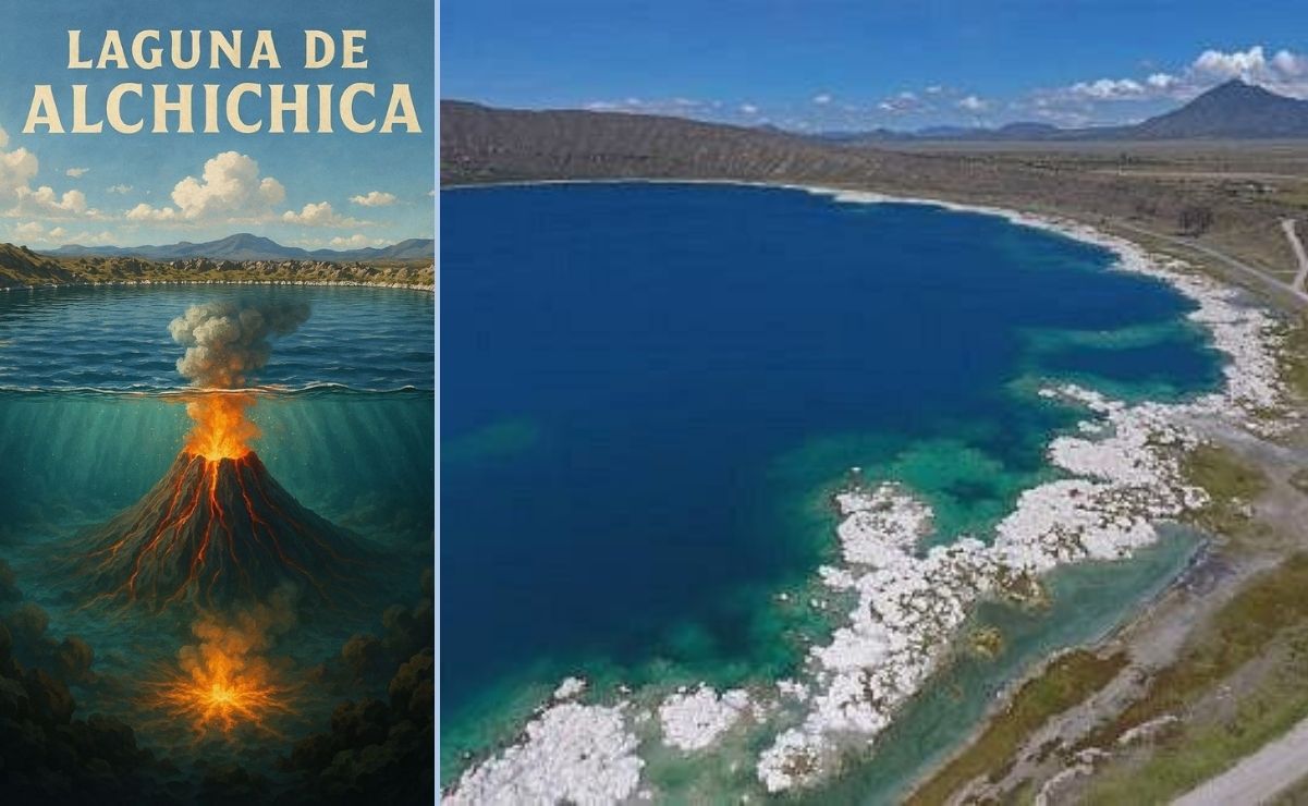 ¿Hay un volcán oculto bajo la laguna de Alchichica?