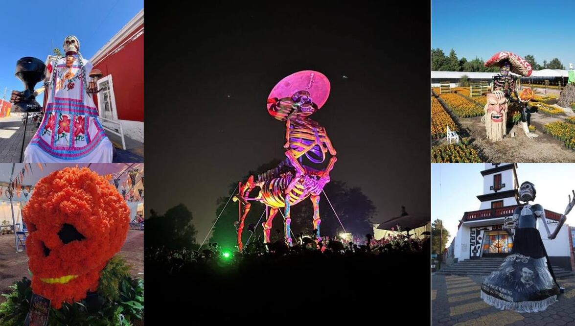 El Valle de Catrinas 2024 se realizará del 11 de octubre al 10 de noviembre | Foto: Ayuntamiento de Atlixco