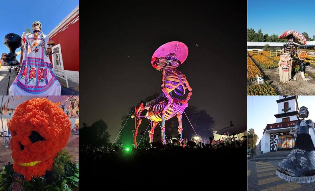 El Valle de Catrinas 2024 se realizará del 11 de octubre al 10 de noviembre | Foto: Ayuntamiento de Atlixco