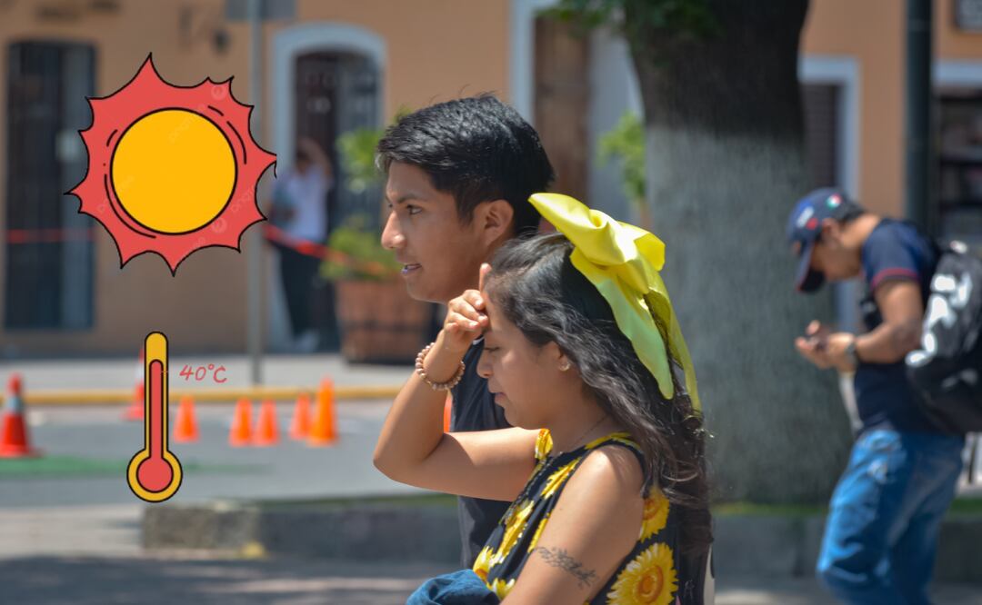 Temperatura en Puebla rebasa cifras alarmantes desde hace 8 años I Foto: EsImagen/Pngtree