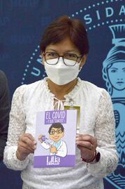 Rectora de la BUAP presenta su libro El COVID y sus cuates