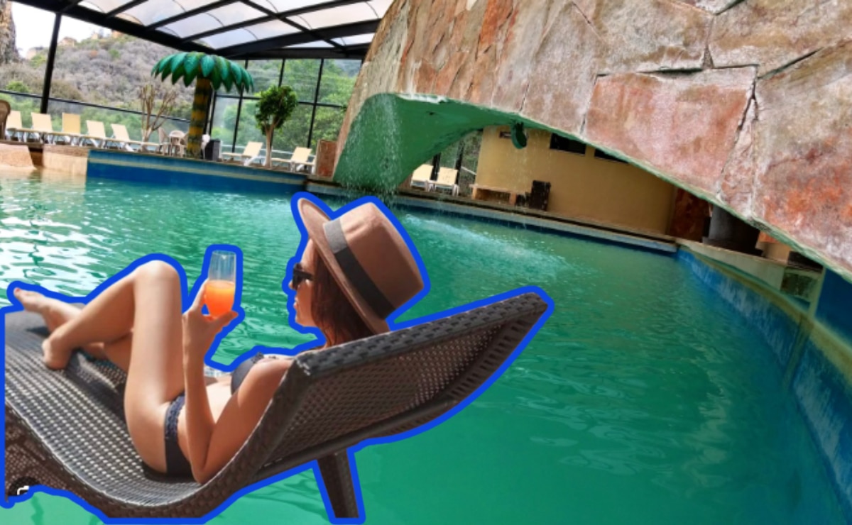 El Pueblo Mágico de las Esferas es famoso por su balneario de aguas termales I Foto: Especial