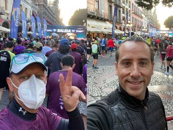 Compiten PRI y PAN... en el Maratón Internacional de Puebla 2021