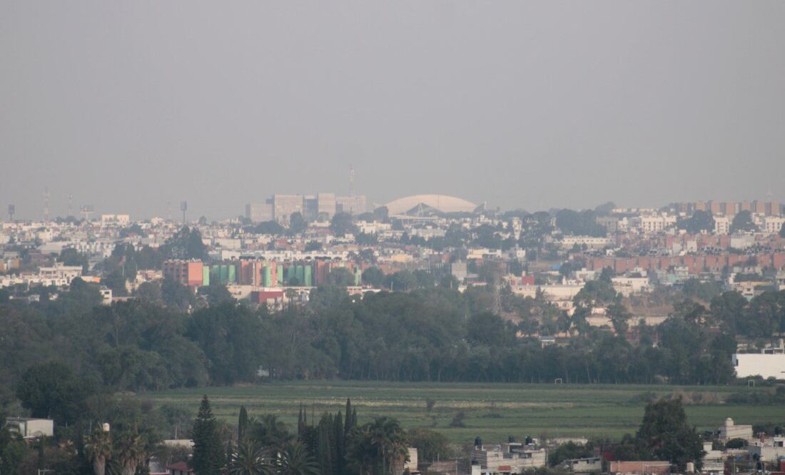 Este miércoles 16 de abril persiste la mala calidad del aire en Puebla | Foto: EsImagen