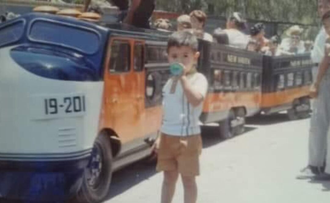 Los niños de Puebla de la década de los 80 y 90 podían pasear en trenes por los parques | Foto:  Juan Carlos Fernández Acosta