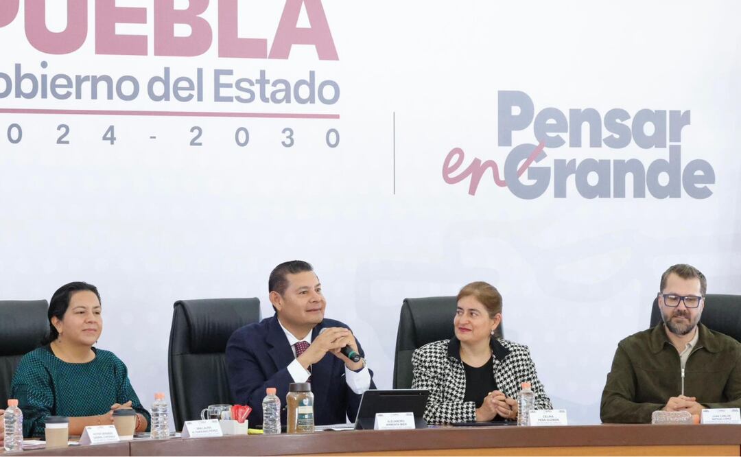 El gobernador Alejandro Armenta anunció que el segundo Centro de Especialización de Recursos Humanos de Alto Nivel en el Sector Automotriz (CERHAN) se instalará en Cuautlancingo | Foto: Gobierno del Estado