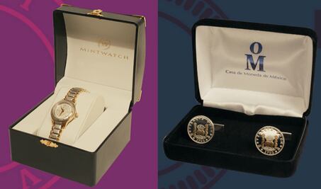 Cómo se adquieren los relojes, medallas y joyas que vende la Casa de Moneda