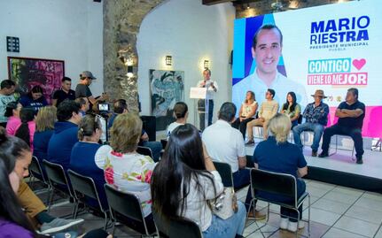 Mario Riestra presenta Plan de Desarrollo Humano