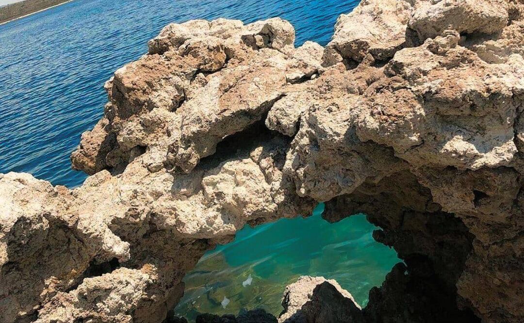 Esta laguna contiene agua salada como el mar | Foto Facebook Laguna de Alchichica