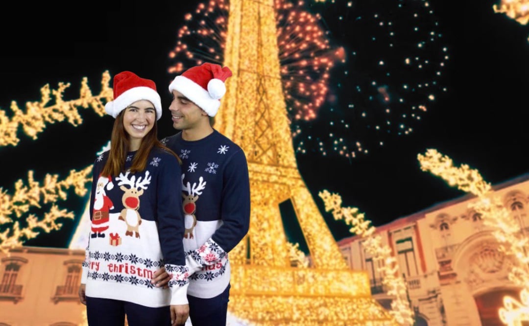 En un Pueblo Mágico de Puebla hay una Torre Eiffel que destaca por su iluminación | Foto: RRSS