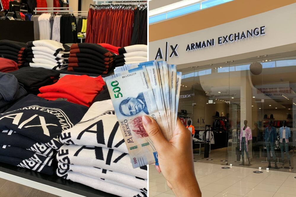 La lujosa ropa de Armani se puede comprar en Puebla | Foto: FB Outlet Puebla Premier / Freepik