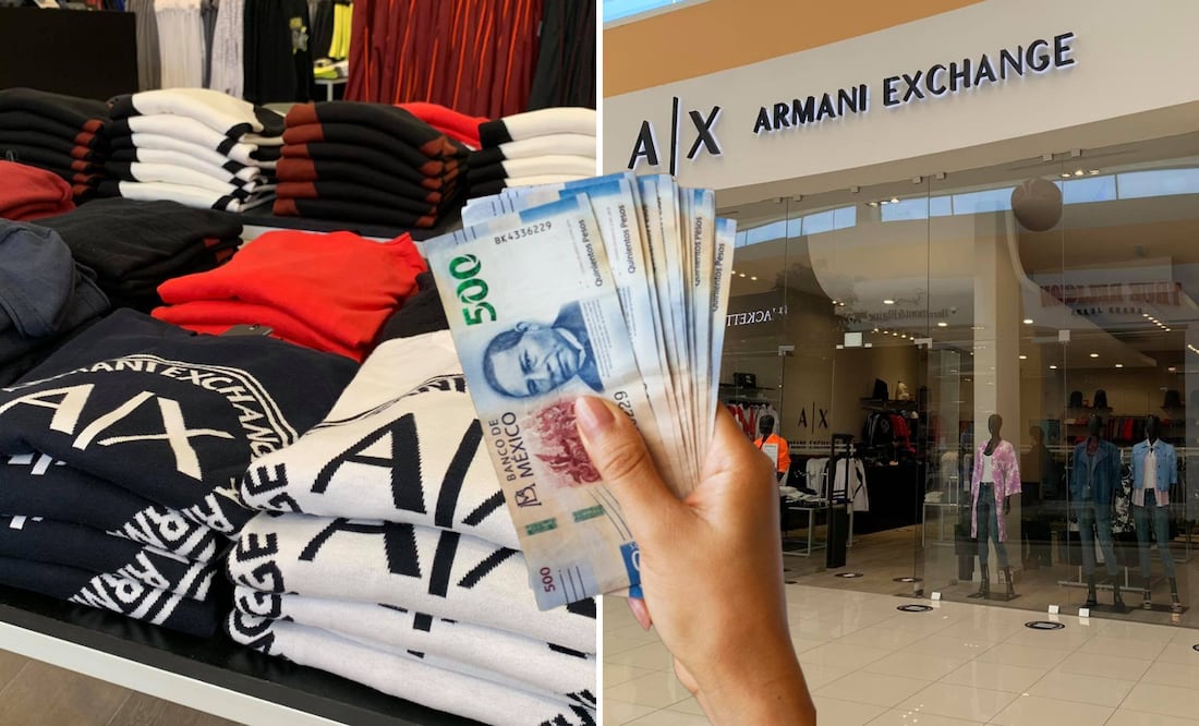 La lujosa ropa de Armani se puede comprar en Puebla | Foto: FB Outlet Puebla Premier / Freepik