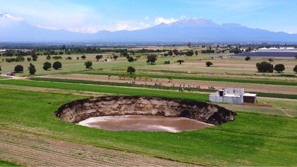 ¿Qué pasó con el mega socavón de Puebla? Hoy cumple 4 meses