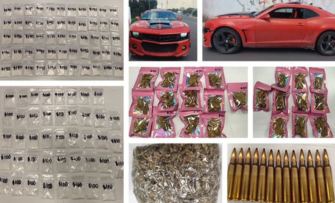 En la intervención, también fue detenido un masculino identificado como cómplice | Foto: SSP