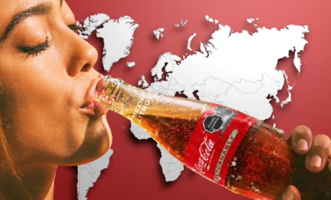 En México hay plantas de Coca-Cola / FOTO: Freepik / Coca - Cola