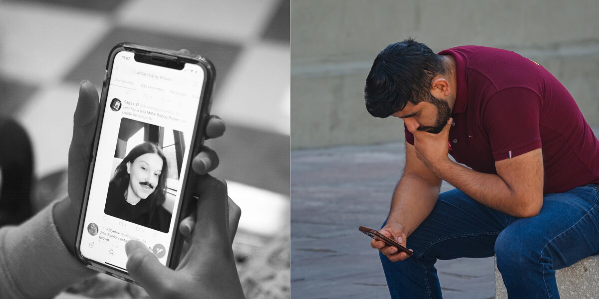 Lesiones por uso excesivo de teléfono celular / Foto EsImagen