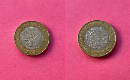Esta es la rara moneda de 20 pesos que se vende hasta en 20 mil pesos
