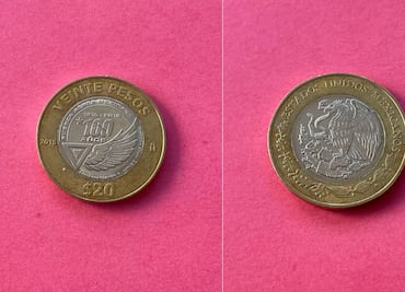Esta es la rara moneda de 20 pesos que se vende hasta en 20 mil pesos