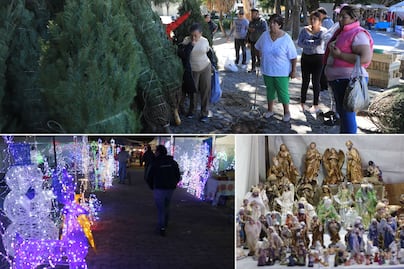 Tianguis navideño en Puebla 2025: más de 100 puestos para comprar árbol y adornos a precios bajos