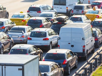 Este es el tiempo de traslado en la Autopista México-Puebla con obras del trolebús