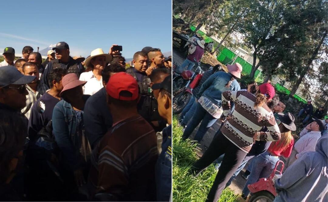 Pobladores de Xalmimilulco continúan sus manifestaciones contra la construcción de un fraccionamiento | Foto: Xalmimilulco Comunidad Ciudadana