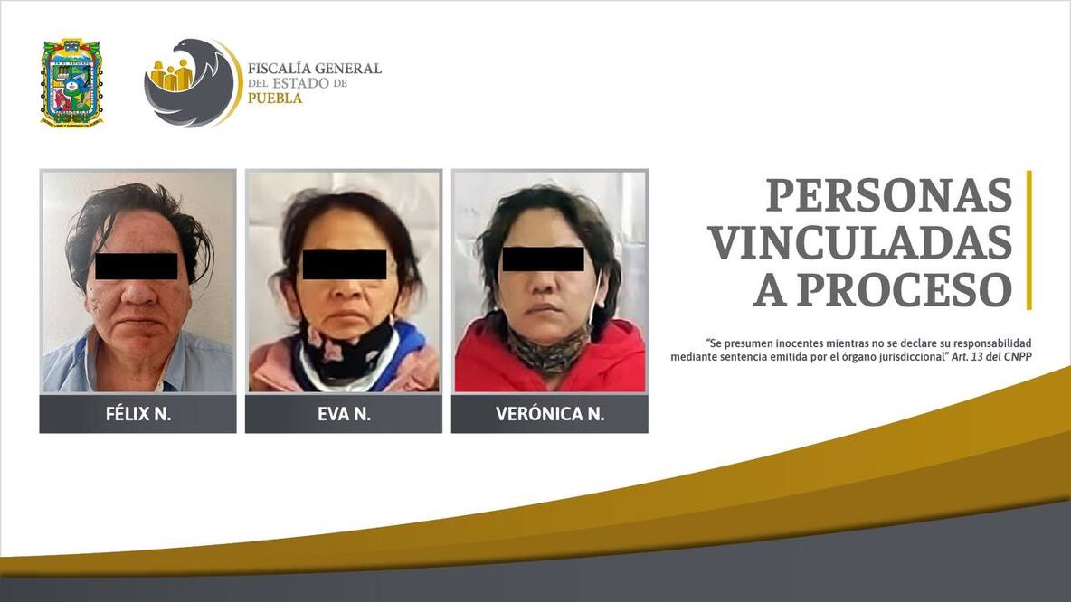 Imagen: Fiscalía General del Estado de Puebla