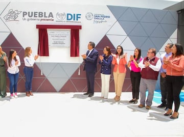 Gobierno de Puebla inaugura la reconstrucción del DIF Municipal en San Pedro Cholula