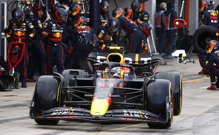 Checo Pérez sube al podio; Red Bull hace el 1-2 en el GP de Emilia Romagna