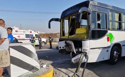 Autobús choca en la autopista México-Pachuca; reportan hasta 30 lesionados