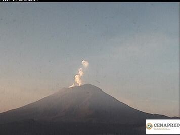 ¿Cómo amaneció el Popocatépetl? 29 de abril 2021