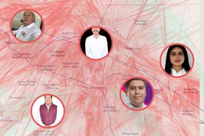 Ellos gobernarán el Triángulo Rojo en Puebla