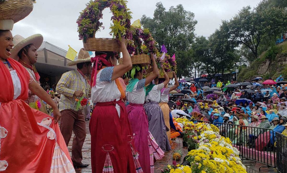 El Huey Atlixcáyotl es una ceremonia tradicional de Atlixco | Foto: Agencia Es Imagen para El Universal Puebla