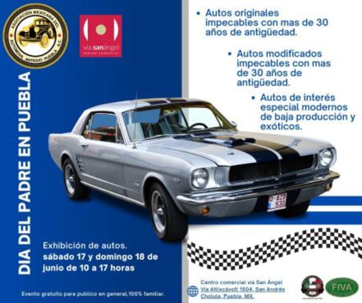 Exhibición GRATIS de autos antiguos por el Día del Padre, aquí los detalles 