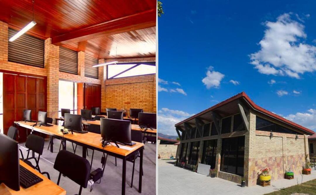 Esta es la Universidad del Bienestar "Benito Juárez" en Zinacatepec | Foto: X Gobierno de México