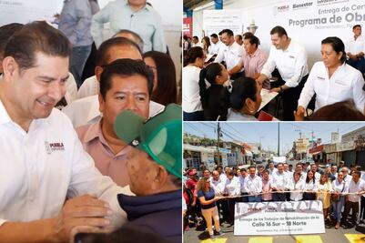 Con seguridad, justicia y riqueza comunitaria Puebla avanza