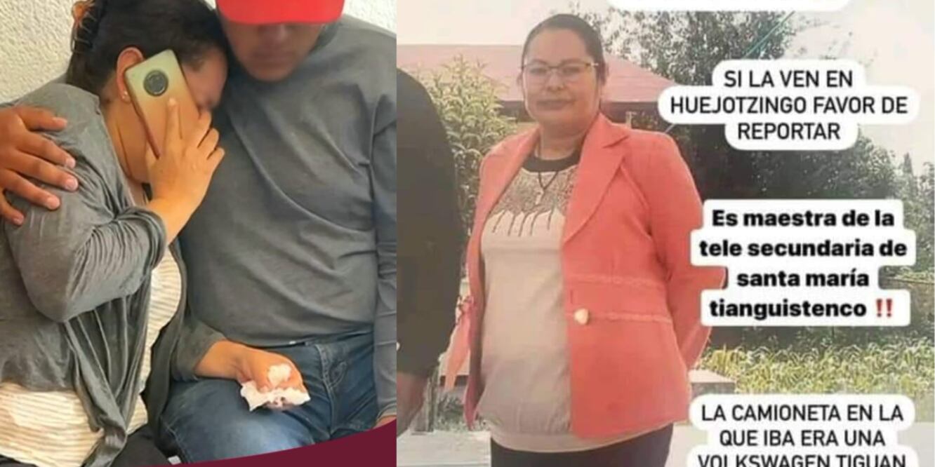 Liberan a maestra secuestrada en Huejotzingo / Foto Redes Sociales