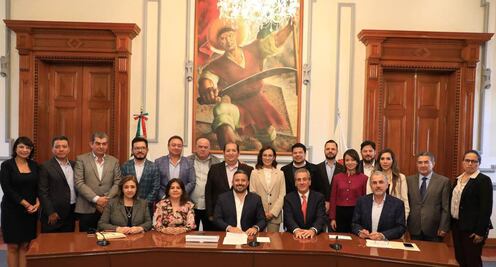 Se instala Comisión de Transición Municipal en el Ayuntamiento de Puebla